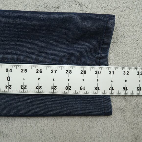 Chico's Platinum Jeans Women's Size 0.5 US-6 Mid-Rise Straight Denim 31" Inseam - Picture 4 of 16